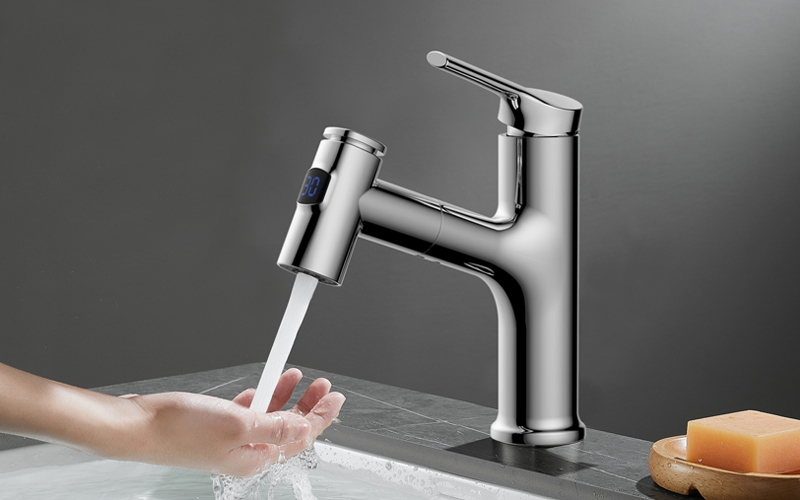 FB1322-B0 Temperature display faucet